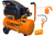 Compresor De Aire Portatil Lusqtoff 25 Lts + Kit Aire 3 Pz