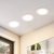 Plafon Redondo Led Calida 24w Embutible 30cm 1440lm Candela - tienda online
