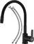 Griferia Para Cocina Mesada Monocomando Piazza Emblem Negro