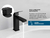 Griferia Lavatorio Baño Mesada Monocomando Negro Arq Piazza - tienda online