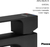 Griferia Lavatorio Baño Mesada Monocomando Negro Arq Piazza - comprar online