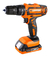 Taladro Atornillador Percutor Lusqtoff 18v Inalambrico 10mm - Tiendanext