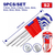 Set Juego Llaves Allen Hexagonales Emtop 1.5 A 10mm Cr-v 9pz - comprar online