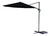 Sombrilla Lateral Impermeable Negro Regulable 3 Mts Lusqtoff - comprar online