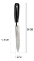 Cuchillo Sakura Slice Acero Inoxidable 24cm Pro Stainless en internet