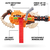 Imagen de Lanza Dardo Ametralladora X-shot Horrorfire Dread Hammer