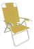 Imagen de Reposera Silla Alta Playa Aluminio 5 Pos Coversol Set X2 Un.