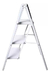Escalera Plegable 3 Escalones Kld Base Antideslizante Acero - tienda online