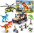 Juego De Bloques Para Armar Dino Adventur Max 592 Piezas