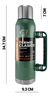 Termo Matero 1.3 Lts Acero Inoxidable Lusqtoff Tapon Cebador - comprar online