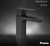 Imagen de Griferia Lavatorio Baño Mesada Monocomando Negro Arq Piazza