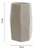 Vaso Para Cepillo De Dientes Ilhabela Gray Poliresina - comprar online