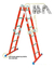 Escalera Dielectrica Plegable 4x4 4.70m Lusqtoff Le400die en internet