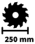 Sierra Circular De Banco Mesa 2000w 250mm Einhell 2 Cortes
