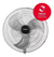 Imagen de Ventilador De Pie 3 Velocidades 180° 130w 20 PuLG Peabody