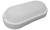 Plafon Blanco Tortuga Ovalada 18w Led Fria Exterior Candela