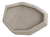 Jabonera Para Baño Ilhabela Gray Polyresin - comprar online
