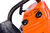 Motosierra Naftera 25cc Lusqtoff Gs-2500 1.2hp 11000rpm Prm Color Naranja