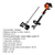 Desbrozadora Carpidora Lusqtoff 2.35 Hp 52cc 2 Tiempos - tienda online