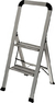Escalera De Aluminio 2 Peldaños Con Agarre Antideslizante