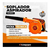 Sopladora Aspiradora Lusqtoff Electrica 600w Hojas Pasto