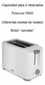 Tostadora De Pan Electrica Atma Essential To2180wp 700w - comprar online
