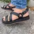 sandalias papete feminina dunas estilosa verao - loja online