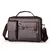Bolsa De Ombro Social Para Homens/Couro Mensageiros . Tote Casual De Tecido Atualizado , Resistente Ao Desgaste E Raspadinha