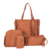 Kit de Bolsas Femininas Premium com 4 Peças – Sofisticação, Praticidade e Estilo em Cada Detalhe - comprar online