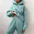 Conjunto de Moletom Feminino Oversized com Capuz – Outono/Inverno - loja online