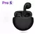 Original pro6 tws controle de toque sem fio bluetooth 5.0 fones esporte música - comprar online