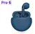 Imagem do Original pro6 tws controle de toque sem fio bluetooth 5.0 fones esporte música