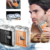 Barbeador Elétrico Masculino à Prova d'Água – Laranja ou Preto – Portátil, Recarregável via Tipo-C, Ideal para Viagem - comprar online