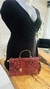 Bolso serpiente roja plano
