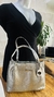 Bolso plata de mano