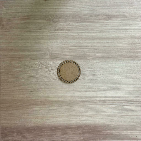 BASE CESTARIA 10CM - 3MM - REDONDA
