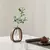Mini Vaso decorativo Madeira rústica para flores - comprar online