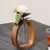 Mini Vaso decorativo Madeira rústica para flores na internet