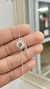 PULSERA PLATA 925 | FLOR CUBIC - comprar online