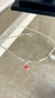 PULSERA PLATA 925 | LOVE ESMALTADO ROSA en internet