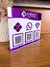 Display para 3 QR Code + Logo reto - comprar online