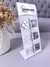 Display para 3 QR Code + Logo - Fenix Letreiros