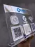 Display para 3 QR Code + Logo reto na internet