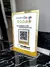 Display para 1 QR Code + Logo reto na internet