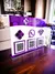 Imagem do Display para 3 QR Code + Logo reto