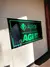Placa de Acrílico com Letreiro Retangular - loja online
