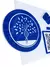Display QR e logo para Parede - Fenix Letreiros
