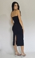 Vestido Alça Midi Poliamida Uruguai - Glam Marie