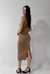 Vestido Midi Franzido França