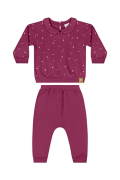 Imagem do CONJUNTO BLUSAO E CALCA EM MOLECOTTON 34302
